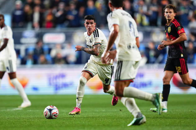 October 10, 2026: Philadelphia Union Midfielder Jovan Lukic (4) controls the ball during the first half of an MLS, Fussball Herren, USA match against Real Salt Lake at Subaru Park in Chester, Pennsylvania. CSM MLS 2026: Union Vs Salt Lake OCT 10 - ZUMAc04_ 20261010_zma_c04_266 Copyright: xKylexRoddenx