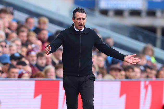 Aston Villa v Brentford, Premier League Aston Villa manager Unai Emery gestures during the Aston Villa v Brentford Premier League match at Villa Park, Birmingham, England on 10 October 2026 Credit: Ryan Crockett Every Second Media Editorial use only. All images are copyright Every Second Media Limited. No images may be reproduced without prior permission. All rights reserved. Premier League and Football League images are subject to licensing agreements with Football DataCo Limited. see https: www.football-dataco.com Copyright: xIMAGO EveryxSecondxMediax ESM-2212-0209 RyanxCrockettx xEveryxSecondxMediax