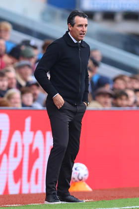 Aston Villa v Brentford, Premier League Aston Villa manager Unai Emery during the Aston Villa v Brentford Premier League match at Villa Park, Birmingham, England on 10 October 2026 Credit: Ryan Crockett Every Second Media Editorial use only. All images are copyright Every Second Media Limited. No images may be reproduced without prior permission. All rights reserved. Premier League and Football League images are subject to licensing agreements with Football DataCo Limited. see https: www.football-dataco.com Copyright: xIMAGO EveryxSecondxMediax ESM-2212-0208 RyanxCrockettx xEveryxSecondxMediax