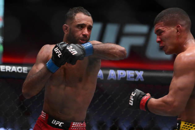 October 10, 2026, Las Vegas, Nevada, USA: JAI HERBERT defeats MATHEUS CAMILO by unanimous decision (29-28, 29-28, 29-28) during UFC Fight Night night the Meta APEX in Las Vegas. UFC Fight Night: Co-Main Event: Jai Herbert Defeats Matheus Camilo By Unanimous Decision. - ZUMAo117 20261010_zsp_o117_021 Copyright: xMikaelxOnax