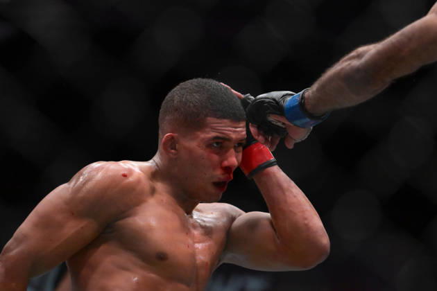 October 10, 2026, Las Vegas, Nevada, USA: JAI HERBERT defeats MATHEUS CAMILO by unanimous decision (29-28, 29-28, 29-28) during UFC Fight Night night the Meta APEX in Las Vegas. UFC Fight Night: Co-Main Event: Jai Herbert Defeats Matheus Camilo By Unanimous Decision. - ZUMAo117 20261010_zsp_o117_025 Copyright: xMikaelxOnax