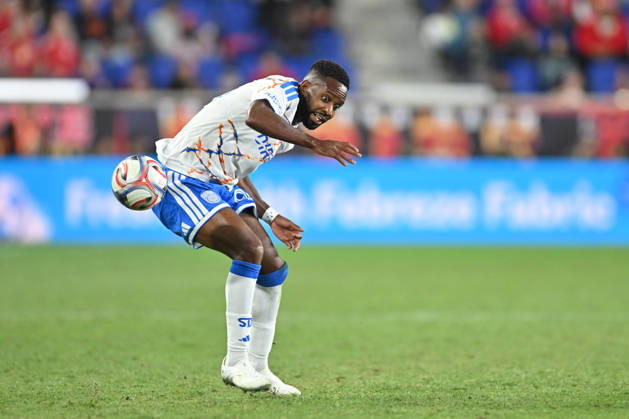 October 10, 2026, Harrison, New Jersey, United States of America: Harrison, New Jersey United States of America. 10 Oct, 2026. San Diego FC forward AMAHL PELLEGRINO (90) in action at Sports Illustrated Stadium New York defeats San Diego 4 to 1. Credit: , Jr. Zuma Press Harrison United States of America - ZUMAa301 20261010_aaf_a301_015 Copyright: xBrooksxVonxArxx