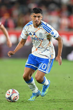 October 10, 2026, Harrison, New Jersey, United States of America: Harrison, New Jersey United States of America. 10 Oct, 2026. San Diego FC forward ANDERS DREYER (10) in action at Sports Illustrated Stadium New York defeats San Diego 4 to 1. Credit: , Jr. Zuma Press Harrison United States of America - ZUMAa301 20261010_aaf_a301_011 Copyright: xBrooksxVonxArxx