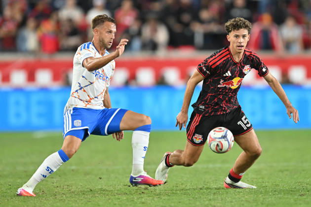 October 10, 2026, Harrison, New Jersey, United States of America: Harrison, New Jersey United States of America. 10 Oct, 2026.San Diego FC forward MARCUS INGVARTSEN (7) and New York Red Bulls midfielder ADRI MEHMETI (15) in action at Sports Illustrated Stadium New York defeats San Diego 4 to 1. Credit: , Jr. Zuma Press Harrison United States of America - ZUMAa301 20261010_aaf_a301_019 Copyright: xBrooksxVonxArxx