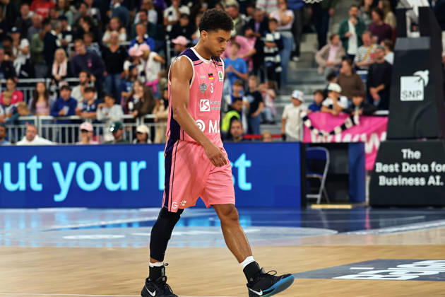 Kevin McClain, MLP Academics Heidelberg, 03 GER BBL MLP Academics Heidelberg vs. SBB Baskets Wolmirstedt, Basketball Barmer 2, Basketball Bundesliga ProA, Matchday 4, 2026–2027 Season, October 10, 2026, GER, MLP Academics Heidelberg vs. SBB Baskets Wolmirstedt, Basketball Barmer 2 Basketball Bundesliga ProA Matchday 4, 2026–2027 Season, October 10, 2026, Heidelberg Copyright: xEibner-Pressefoto JoergxHirschx EP_JHH