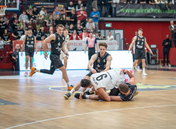 Artland Dragons vs. Tigers Tübingen, Quakenbrück, Lower Saxony, Germany, October 10, 2026; Basketball, BARMER 2 Basketball Bundesliga ProA, Matchday 4, 2026–2027 season, at the Artland Arena The Tigers Tübingen win 92–86 against the Artland Dragons For editorial use only Artland Dragons Tigers Tübingen, Basketball ProA Quakenbrück Copyright: xEibner-Pressefotox EP_EER