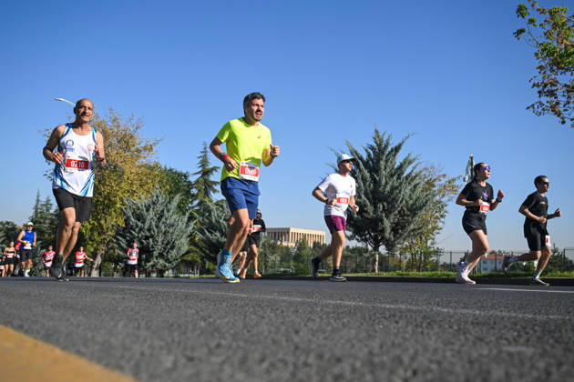 Presidential Run in Ankara ANKARA, TURKIYE - OCTOBER 11: Athletes compete during the Presidential Run, organized by the Turkish Athletics Federation, in Ankara, Turkiye, on October 11, 2026. Ismail Aslandag Anadolu Ankara Turkey. Editorial use only. Please get in touch for any other usage.  Copyright: x2026xAnadoluxIsmailxAslandagx