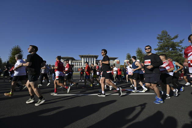 Presidential Run in Ankara ANKARA, TURKIYE - OCTOBER 11: Athletes compete during the Presidential Run, organized by the Turkish Athletics Federation in Ankara, Turkiye, on October 11, 2026. Utku Ucrak Anadolu Ankara Turkey. Editorial use only. Please get in touch for any other usage.  Copyright: x2026xAnadoluxUtkuxUcrakx