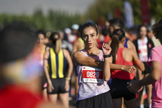 Presidential Run in Ankara ANKARA, TURKIYE - OCTOBER 11: Athletes compete during the Presidential Run, organized by the Turkish Athletics Federation in Ankara, Turkiye, on October 11, 2026. Utku Ucrak Anadolu Ankara Turkey. Editorial use only. Please get in touch for any other usage.  Copyright: x2026xAnadoluxUtkuxUcrakx