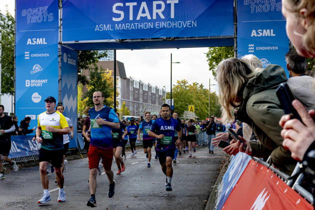 EINDHOVEN during the Eindhoven Marathon on October 11, 2026, in Eindhoven, the Netherlands CAROLINE VAN LEUSDEN EYE4IMAGES DeFodi Images