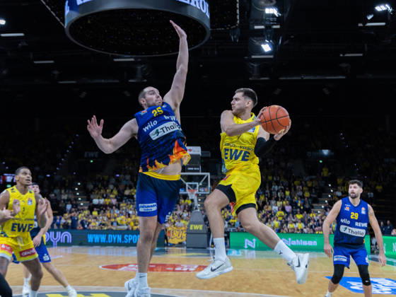 EWE Baskets Oldenburg Face Off Against Phoenix Hagen EWE Baskets Oldenburg vs. Phoenix Hagen, Basketball, BBL, October 10, 2026, Oldenburg Copyright: xEibner-Pressefotox EP_EER