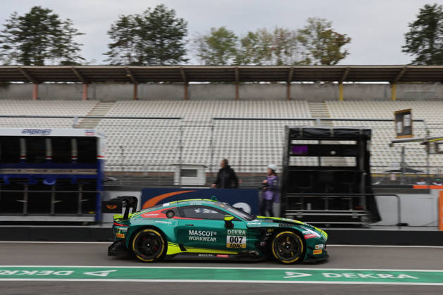Hockenheim, Germany, October 9–11, 2026; DTM 2026 Season Finale at the Hockenheimring; Sunday, Qualifying 2; Pictured: Nicki Thiim (DEN) in car No. 7 in the pit lane at the Hockenheimring, Baden-Württemberg Copyright: xFotostandx xFWMEDIAx