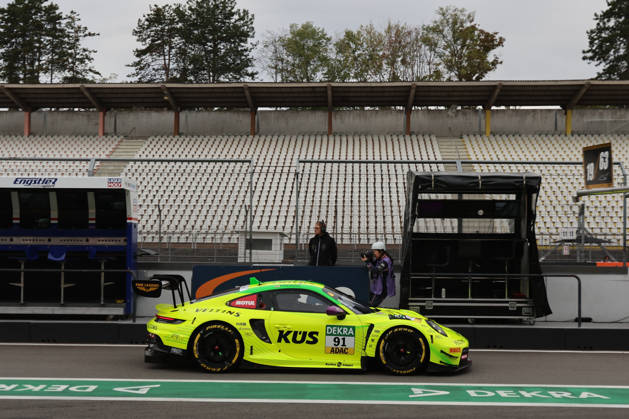 Hockenheim, Germany, October 9–11, 2026; DTM 2026 Season Finale at the Hockenheimring; Sunday, Qualifying 2; Pictured: Thomas Preining (GER) 91 in the pit lane at the Hockenheimring, Baden-Württemberg Copyright: xFotostandx xFWMEDIAx