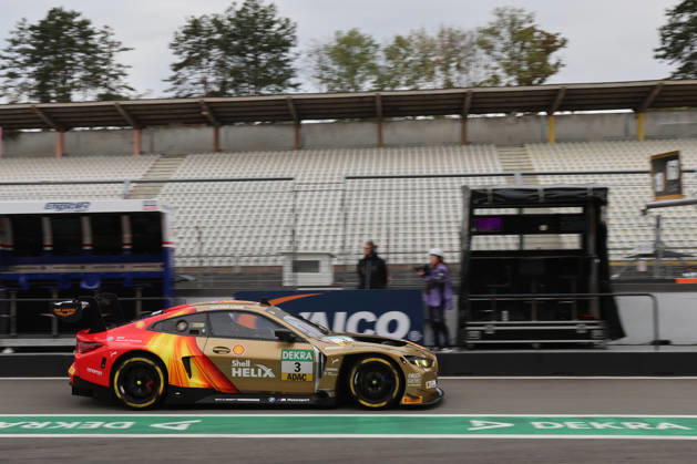 Hockenheim, Germany, October 9–11, 2026; DTM 2026 Season Finale at the Hockenheimring; Sunday, Qualifying 2; Pictured: Kelvin van der Linde (RSA 3) in the pit lane at the Hockenheimring, Baden-Württemberg Copyright: xFotostandx xFWMEDIAx