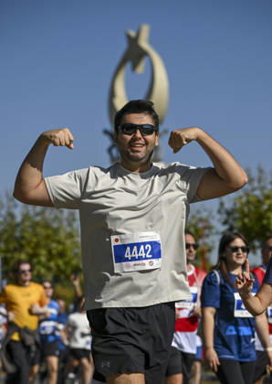 Presidential Run in Ankara ANKARA, TURKIYE - OCTOBER 11: Participants take part in the Presidential Run, organized by the Turkish Athletics Federation, in Ankara, Turkiye, on October 11, 2026. Utku Ucrak Anadolu Ankara Turkey. Editorial use only. Please get in touch for any other usage.  Copyright: x2026xAnadoluxUtkuxUcrakx