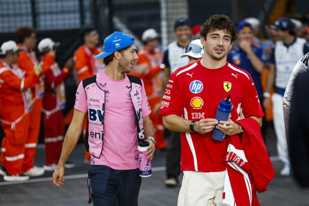 F1 - SINGAPORE GRAND PRIX 2026 LECLERC Charles (mco), Scuderia Ferrari SF-26, portrait during the 2026 Formula 1 Singapore Grand Prix, 17th round of the 2026 Formula One World Championship, WM, Weltmeisterschaft from October 9 to 11, 2026 on the Marina Bay Street Circuit, in Singapore, Singapore - SingaporeSingapore  Copyright: xJulienxDelfossex