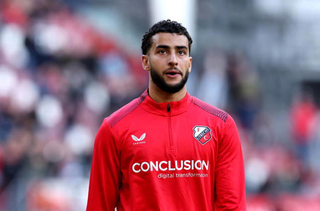 UTRECHT FC Utrecht midfielder Oualid Agougil during the Vriendenloterij Eredivisie match between FC Utrecht and Willem II at Stadion Galgenwaard on October 11, 2026, in Utrecht, the Netherlands PETER LOUS EYE4IMAGES DeFodi Images