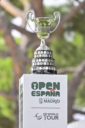 October 11, 2026, Madrid, Madrid, Spain: Trophy winner at the SPANISH OPEN during the Open de Espao±a presented by Madrid at Club de Campo Villa de Madrid on October 11, 2026 in Madrid, Spain. Open GOLF De Spain Presented By Madrid - 10.11.26 (Fourth Day) - ZUMAc312 20261011_zsp_c312_014 Copyright: xOscarxManuelxSanchezx