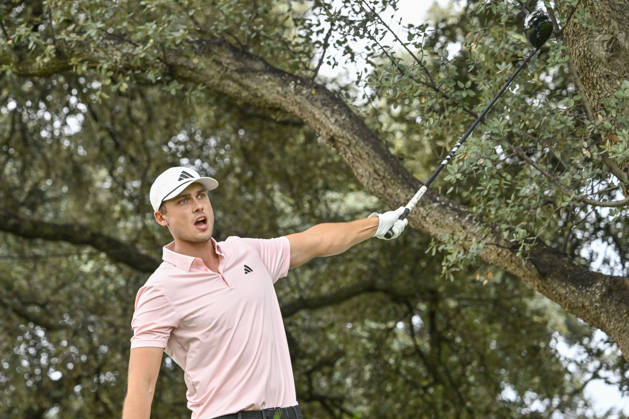 October 11, 2026, Madrid, Madrid, Spain: LUDVIG o¦BERG of Sweden hits the ball off the tee during the Open de EspaoÂ±a presented by Madrid at Club de Campo Villa de Madrid on October 11, 2026 in Madrid, Spain. Madrid Spain - ZUMAc312 20261011_zsp_c312_027 Copyright: xOscarxManuelxSanchezx