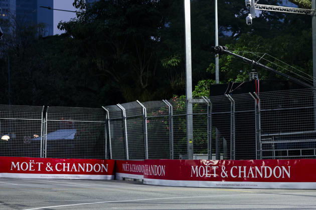 F1 - SINGAPORE GRAND PRIX 2026 MoÃ«t & Chandon branding illustration during the 2026 Formula 1 Singapore Grand Prix, 17th round of the 2026 Formula One World Championship, WM, Weltmeisterschaft from October 9 to 11, 2026 on the Marina Bay Street Circuit, in Singapore, Singapore - SingaporeSingapore  Copyright: xDPPIx