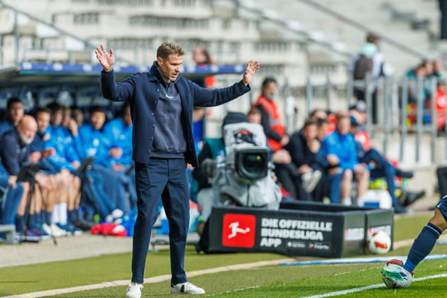 DSC Arminia Bielefeld coach Oliver Kirch gestures during the 2. Bundesliga match between VfL Bochum and Arminia Bielefeld, Ruhrstadion on October 11, 2026, in Bochum, Germany. Photo by Mario Hommes, DeFodi Images. Coach Oliver Kirch of DSC Arminia Bielefeld gestures during the 2nd Bundesliga match between VfL Bochum and Arminia Bielefeld at Vonovia Ruhrstadion on October 11, 2026 in Bochum, Germany. Photo by Mario Hommes, DeFodi Images. DFB and DFL regulations prohibit any use of photographs as image sequences and or quasi-video. Photo by Mario Hommes, DeFodi Images.