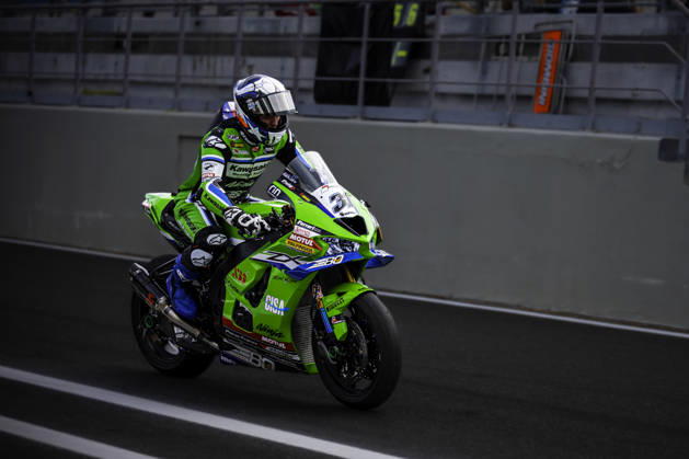 October 11, 2026, Cascais, Lisbon, Portugal: Garrett Gerloff of Kawasaki WorldSBK Team during the Tissot Superpole Race of the FIM Superbike World Championship, WM, Weltmeisterschaft at Circuito Estoril on October 11, 2026 in Cascais, Portugal. Motorsports 2026: WorldSBK - Tissot Estoril Round  - ZUMAr200 20261011_zsp_r200_007 Copyright: xNunoxReisinhox