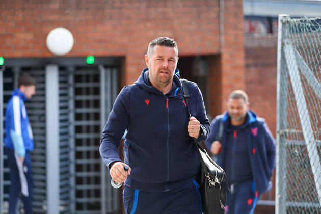 11th October 2026; Selhurst Park, London, England; Premier League Football, Crystal Palace versus Nottingham Forest; Crystal Palace manager Pierre Sage arriving at the stadium ahead of the match KatiexChan