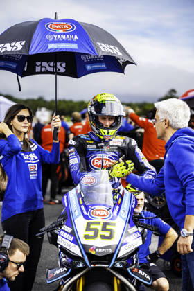 October 11, 2026, Cascais, Lisbon, Portugal: Andrea Locatelli of PATA Maxus Yamaha during the Tissot Superpole Race of the FIM Superbike World Championship, WM, Weltmeisterschaft at Circuito Estoril on October 11, 2026 in Cascais, Portugal. Motorsports 2026: WorldSBK - Tissot Estoril Round - ZUMAr200 20261011_zsp_r200_020 Copyright: xNunoxReisinhox