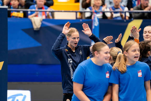 HSG Blomberg Lippe (GER) vs. Odense Handbold (DEN), Handball, EHF Champions League Women, Group Stage, October 11, 2026, 2026–2027 Season, Lemgo Johanna Bundsen Odense Handbold, No. 01 during warm-ups at the Lemgo Phoenix Contact Arena, Germany