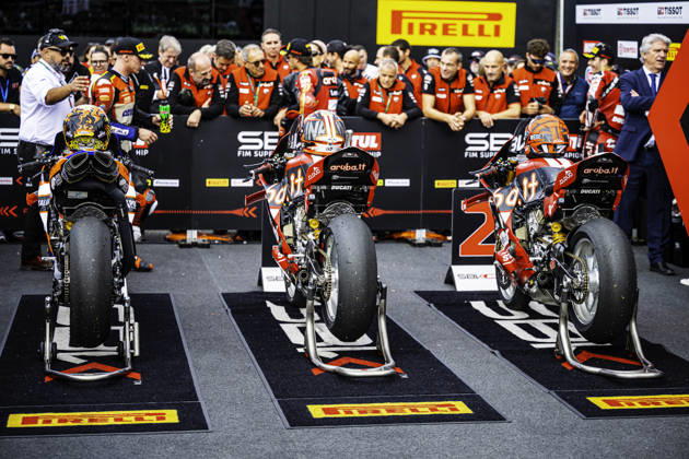 October 11, 2026, Cascais, Lisbon, Portugal: The Podium during the Tissot Superpole Race of the FIM Superbike World Championship, WM, Weltmeisterschaft at Circuito Estoril on October 11, 2026 in Cascais, Portugal. Cascais Portugal - ZUMAr200 20261011_zsp_r200_044 Copyright: xNunoxReisinhox