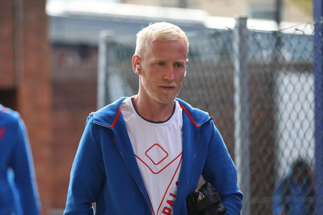 11th October 2026; Selhurst Park, London, England; Premier League Football, Crystal Palace versus Nottingham Forest; Will Hughes of Crystal Palace arriving at the stadium ahead of the match KatiexChan
