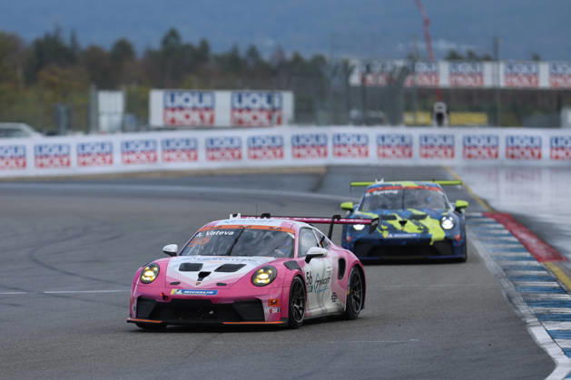 Hockenheim, Germany, October 9–11, 2026 Porsche Sixt Carrera Cup Germany 2026 Season Finale Hockenheimring Sunday Race 2 Pictured: Alexandra Vateva (BUL) 56 ahead of Sören Soeren Spreng (GER) 5 Hockenheimring, Baden-Württemberg Copyright: xFotostandx xFWMEDIAx