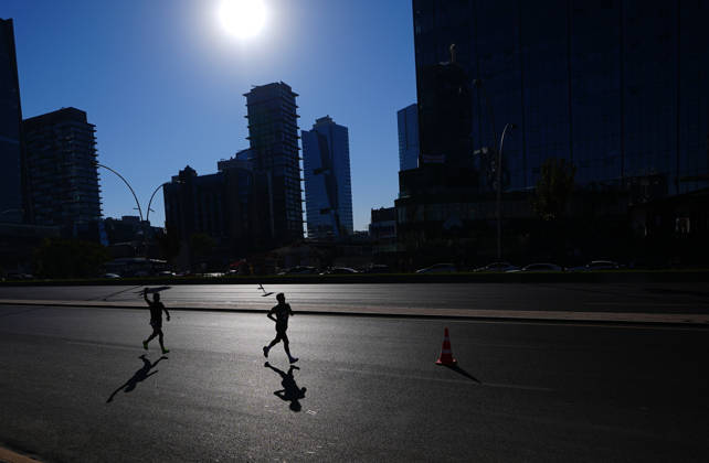 Presidential Run in Ankara ANKARA, TURKIYE - OCTOBER 11: Athletes participate in the Presidential Run, organized by the Turkish Athletics Federation, in Ankara, Turkiye, on October 11, 2026. Evrim Aydin Anadolu Ankara Turkey. Editorial use only. Please get in touch for any other usage. Copyright: x2026xAnadoluxEvrimxAydinx