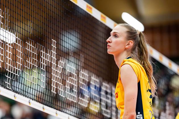 October 10, 2026, GER, Volleyball, Dekra 1st Division, Women, Season 26–27, Regular Season, VfB Suhl Lotto Thuringia Skurios Volleys Borken Lucia Herdova VfB Suhl Lotto Thuringia 98527 Suhl Wolfsgrube Sports Hall Thuringia Germany