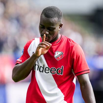 UTRECHT - Yoann Cathline of FC Utrecht celebrates the 2-1 during the Dutch Eredivisie match between FC Utrecht and Willem II at Galgenwaard Stadium on October 11, 2026, in Utrecht, the Netherlands. TOBIAS KLEUVER ANP Eredivisie 2026 27 xVIxANPxSportx xxANPxIVx 572124863 originalFilename: 572124863