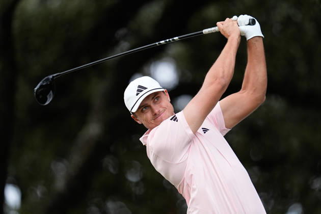 October 11, 2026, Madrid, Madrid, Spain: Ludvig Aberg of Sweden during the Open de EspaoÂ±a 2026 presented by Madrid, R4 Final, golf tournament of DP World Tour at Club de Campo Villa de Madrid on October 11, 2026, in Madrid, Spain. Madrid Spain - ZUMAa181 20261011_zaa_a181_013 Copyright: xDennisxAgyemanx