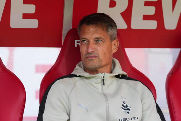 October 11, 2026, xydrx, Men s, Soccer, Bundesliga 1, 1. FC Köln vs. Borussia Mönchengladbach, 2026–2027 season, RheinEnergieSTADION Alexander Blessin, Head Coach of Borussia Mönchengladbach. DFB regulations prohibit any use of photographs as image sequences and or quasi-video. Copyright: HMBxMedia YannisxDreimann