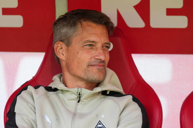 October 11, 2026, xydrx, Men s, Soccer, Bundesliga 1, 1. FC Köln vs. Borussia Mönchengladbach, 2026–2027 season, RheinEnergieSTADION Alexander Blessin, Head Coach of Borussia Mönchengladbach. DFB regulations prohibit any use of photographs as image sequences and or quasi-video. Copyright: HMBxMedia YannisxDreimann