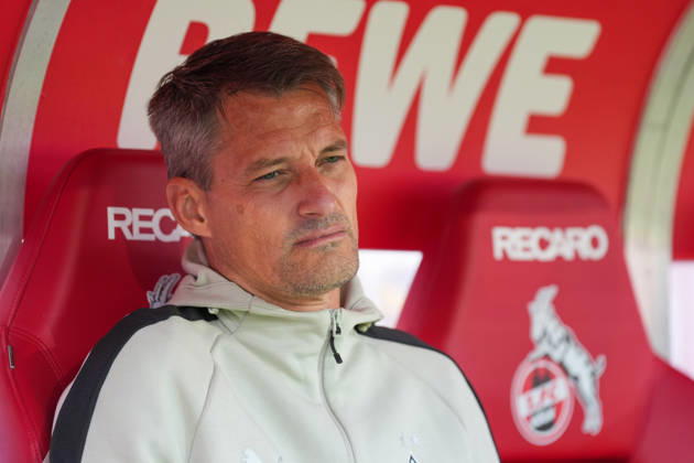 October 11, 2026, xydrx, Men s, Soccer, Bundesliga 1, 1. FC Köln vs. Borussia Mönchengladbach, 2026–2027 season, RheinEnergieSTADION Alexander Blessin, Head Coach of Borussia Mönchengladbach. DFB regulations prohibit any use of photographs as image sequences and or quasi-video. Copyright: HMBxMedia YannisxDreimann