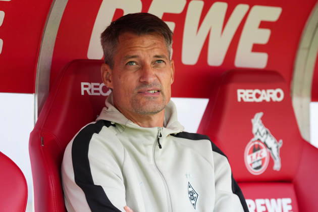 October 11, 2026, xydrx, Men s, Soccer, Bundesliga 1, 1. FC Köln vs. Borussia Mönchengladbach, 2026–2027 season, RheinEnergieSTADION Alexander Blessin, Head Coach of Borussia Mönchengladbach. DFB regulations prohibit any use of photographs as image sequences and or quasi-video. Copyright: HMBxMedia YannisxDreimann