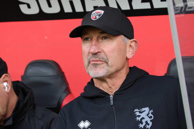Today marks the first match day for Coach Achim Beierlorzer, head coach of FC Ingolstadt 04, in the game between FC Ingolstadt 04 and SV Wehen Wiesbaden on October 11, 2026, DFB regulations prohibit any use of photographs as image sequences and or quasi-video. GER, Soccer, 3. Liga, Matchday 8, FC Ingolstadt 04 vs. SV Wehen Wiesbaden, October 11, 2026, Audi Sportpark Ingolstadt Copyright: xEibner-Pressefoto OliverxSTRISCHx EP-OSH