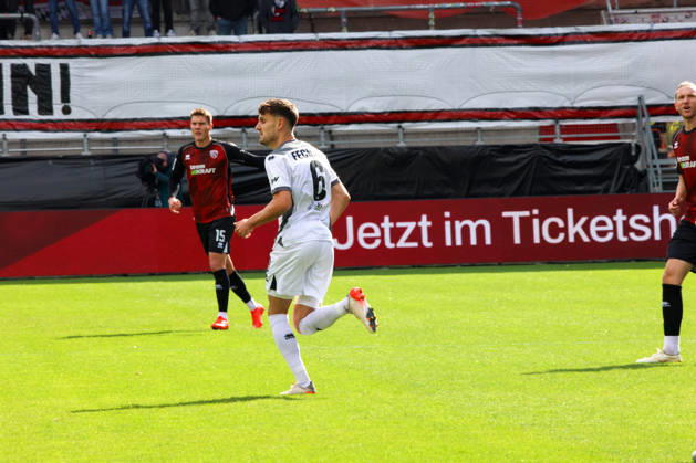 during the match between FC Ingolstadt 04 and SV Wehen Wiesbaden on October 11, 2026, DFB regulations prohibit any use of photographs as image sequences and or quasi-video. GER, Soccer, 3. Liga, Matchday 8, FC Ingolstadt 04 vs. SV Wehen Wiesbaden, October 11, 2026, Audi Sportpark Ingolstadt Copyright: xEibner-Pressefoto OliverxSTRISCHx EP-OSH