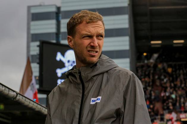 Maximilian Senft, Coach, KSC Germany, Hamburg, Millerntor Stadium, Soccer, 2. Bundesliga, FC St. Pauli, Karlsruher SC