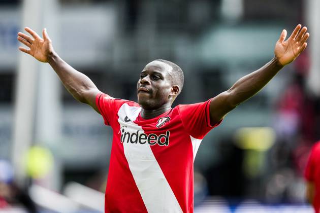 UTRECHT - Yoann Cathline of FC Utrecht celebrates the 2-0 during the Dutch Eredivisie match between FC Utrecht and Willem II at Galgenwaard Stadium on October 11, 2026, in Utrecht, the Netherlands. TOBIAS KLEUVER ANP Eredivisie 2026 27 xVIxANPxSportx xxANPxIVx 572125216 originalFilename: 572125216
