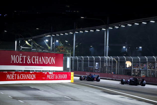 F1 - SINGAPORE GRAND PRIX 2026 MoÃ«t & Chandon branding illustration during the 2026 Formula 1 Singapore Grand Prix, 17th round of the 2026 Formula One World Championship, WM, Weltmeisterschaft from October 9 to 11, 2026 on the Marina Bay Street Circuit, in Singapore, Singapore - SingaporeSingapore  Copyright: xDPPIx