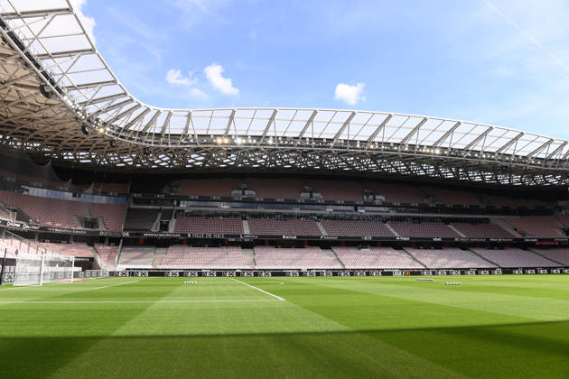 OGC Nice v RC Strasbourg Alsace - Ligue 1 McDonald s 2026 2027 General View of Allianz Riviera during Ligue 1 McDonald s match between Nice and Strasbourg at Allianz Riviera Stadium on October 11, 2026 in Nice, France. Nice France  Copyright: xIconxSportx 776573383