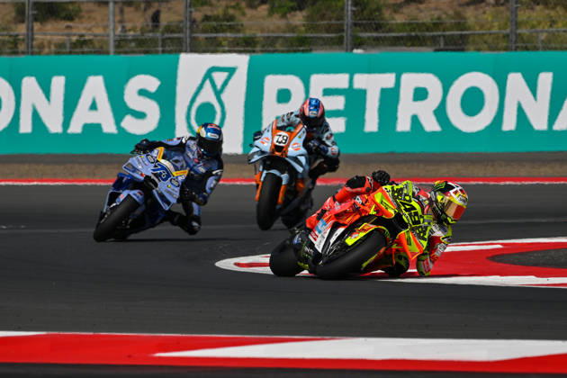 MOTO - MOTO GP - GRAND PRIX OF INDONESIA 2026 49 DI GIANNANTONIO Fabio (ita), Pertamina Enduro VR46 Racing Team, Ducati Desmosedici GP26, action during the 2026 MotoGP Pertamina Grand Prix of Indonesia on the Mandalika circuit from October 9 to 11, at West Nusa Tenggara, Indonesia - West Nusa TenggaraIndonesia  Copyright: xGIGIxSOLDANOx