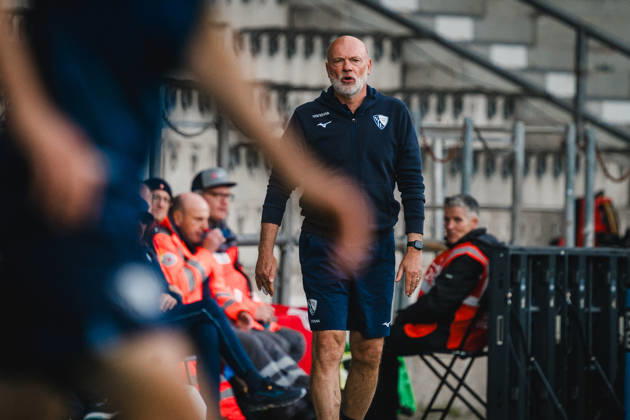 Bochum, Germany October 11, 2026 2. Bundesliga 2026–2027 Matchday 7 VfL Bochum 1848 vs. DSC Arminia Bielefeld Pictured: Coach Uwe Rösler Roesler BOC DFL DFB regulations prohibit any use of photographs as image sequences and or quasi video Vonovia Ruhrstadion North Rhine-Westphalia Copyright: xFotostandx xGraebex