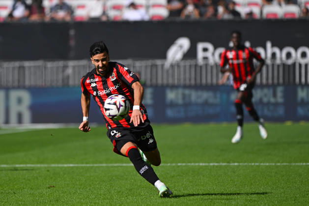 FOOTBALL : OGC Nice VS RC Strasbourg Alsace - Ligue 1 McDonald s - 11 10 2026 Mohamed Amoura (OGCN) - Ligue 1 McDonald™s match between OGC Nice and Racing Club de Strasbourg Alsace on October 11, 2026 at the Allianz Riviera Stadium in Nice. NiceFrance  Copyright: xWilliamxCannarellax