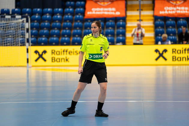 HSG Blomberg Lippe (GER) vs. Odense Handbold (DEN), Handball, EHF Champions League Women, Group Stage, October 11, 2026, 2026–2027 Season, Simona Raluca Stancu (Lemgo), Referee, Lemgo Phoenix Contact Arena, Germany